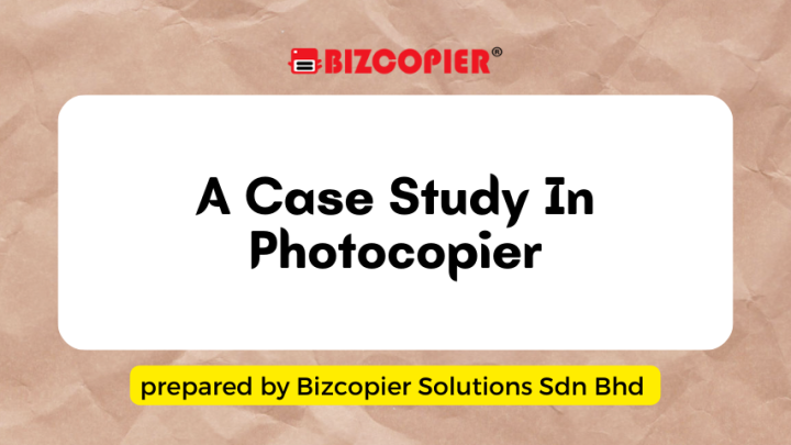 A Case Study on Photocopiers: Evolution, Impact, and Modern Relevance