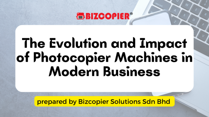 The Evolution and Impact of Photocopier Machines in Modern Business